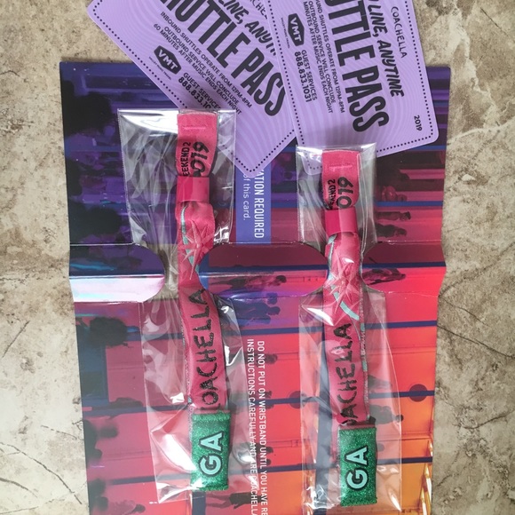 *SOLD*Wknd2 Coachella Wristbands - Picture 1 of 1